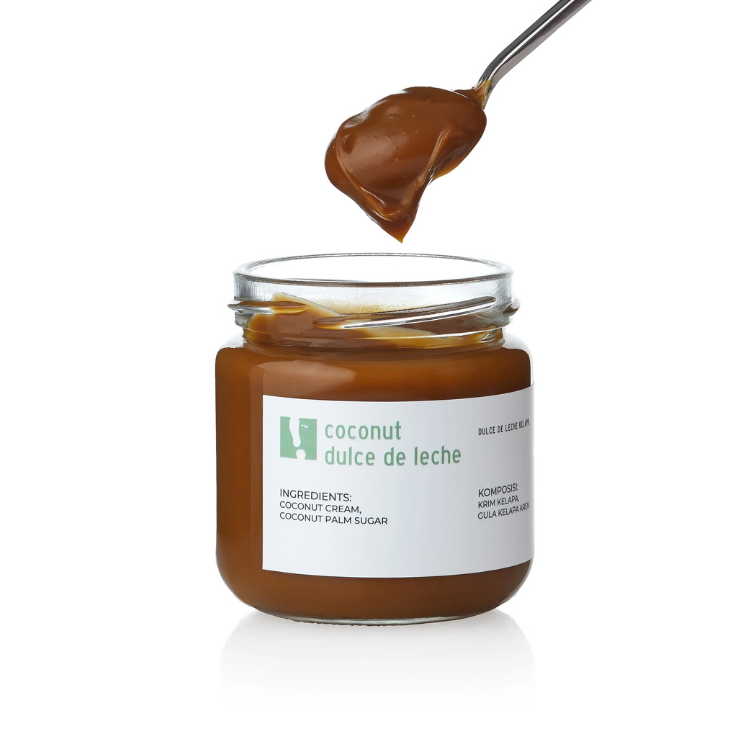 Coconut Dulce De Leche, plant-based, 220g, glass