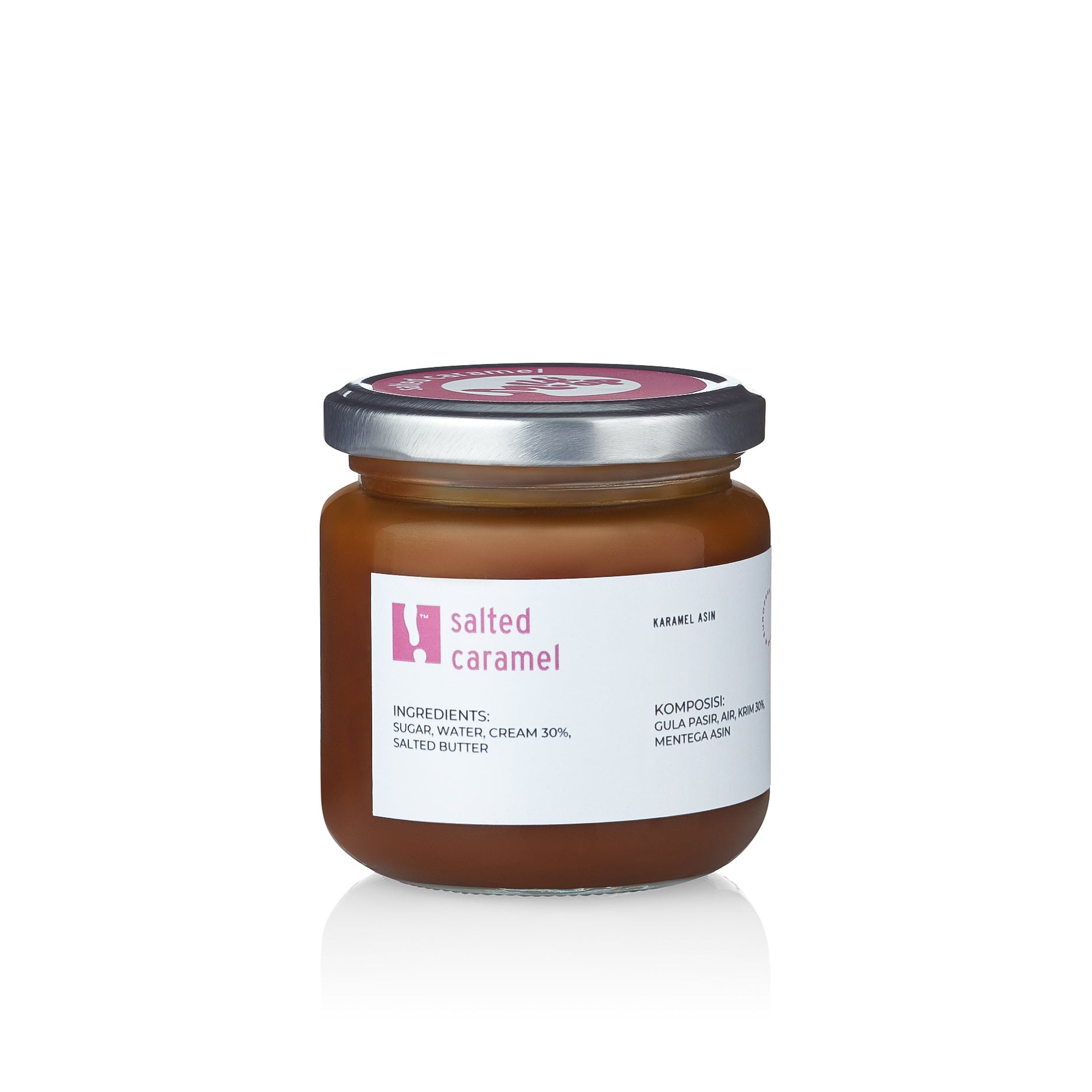 Salted Caramel, 250g, glass