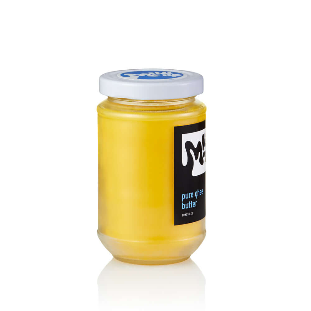 Pure Butter Ghee, 330ml, glass in Bali. Milkup dairy products
