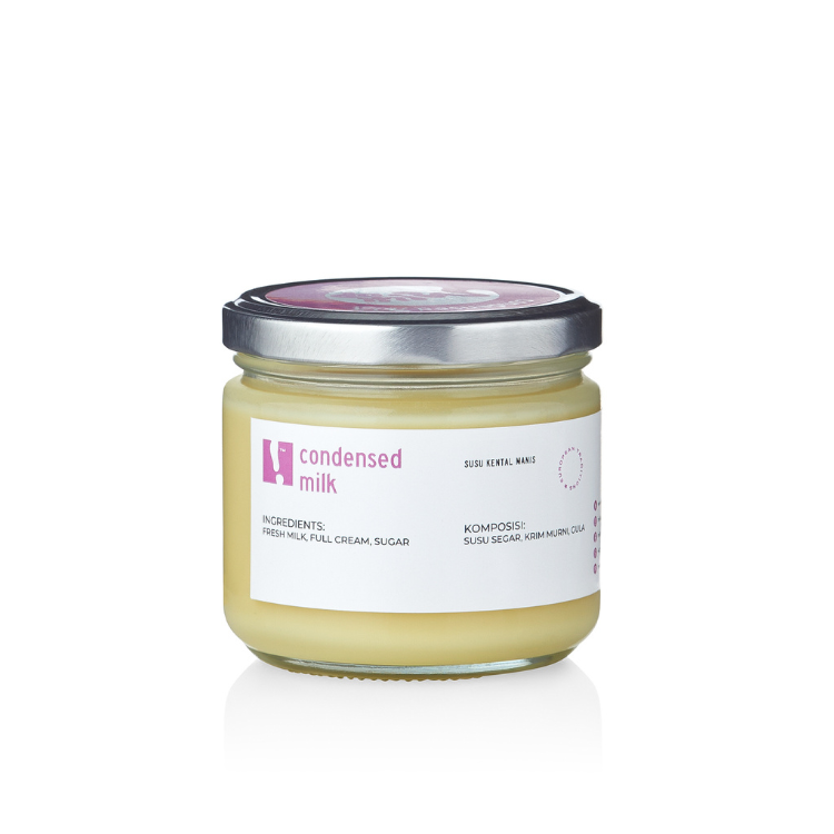 Condensed milk, 300g, glass