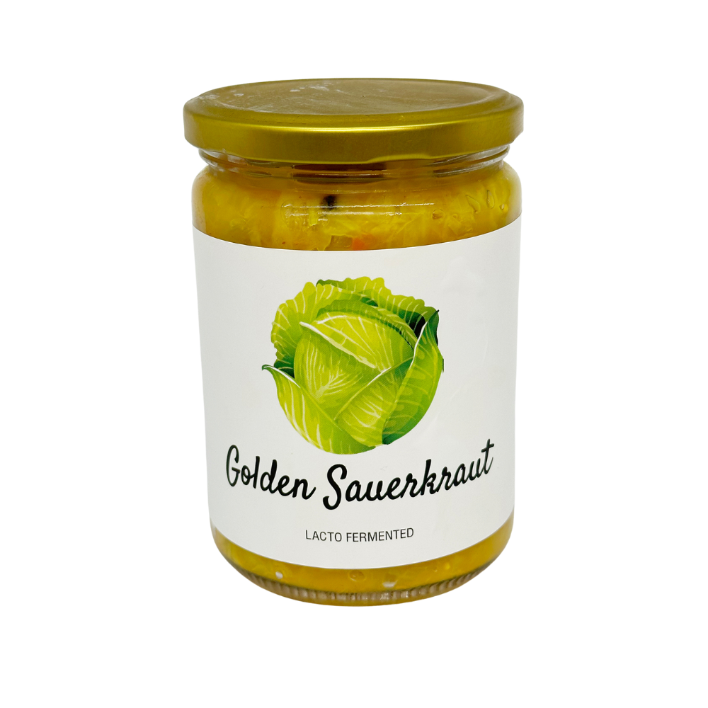 Golden Sauerkraut, 500ml, glass