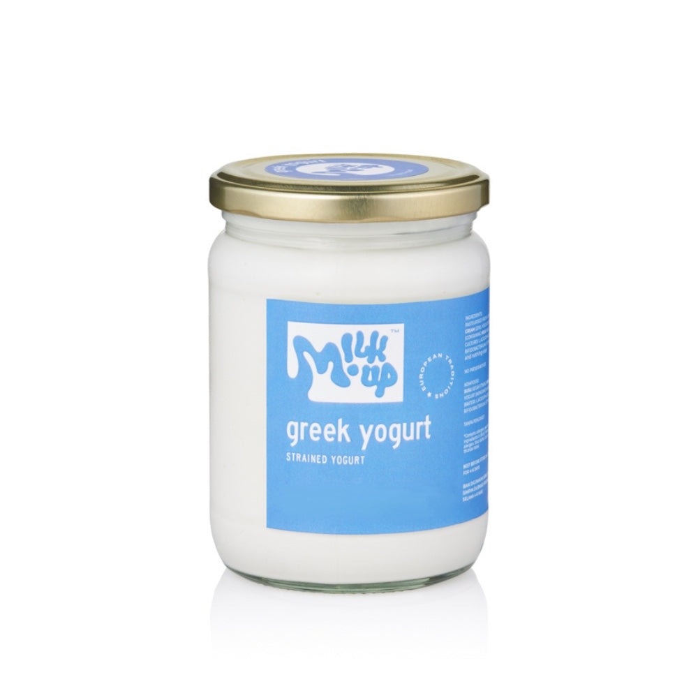 Греческий Йогурт из цельного молока, 10% жирности, без сахара, 500 мл, в стекле
