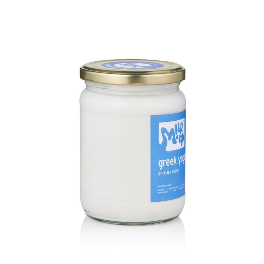 Греческий Йогурт из цельного молока, 10% жирности, без сахара, 500 мл, в стекле