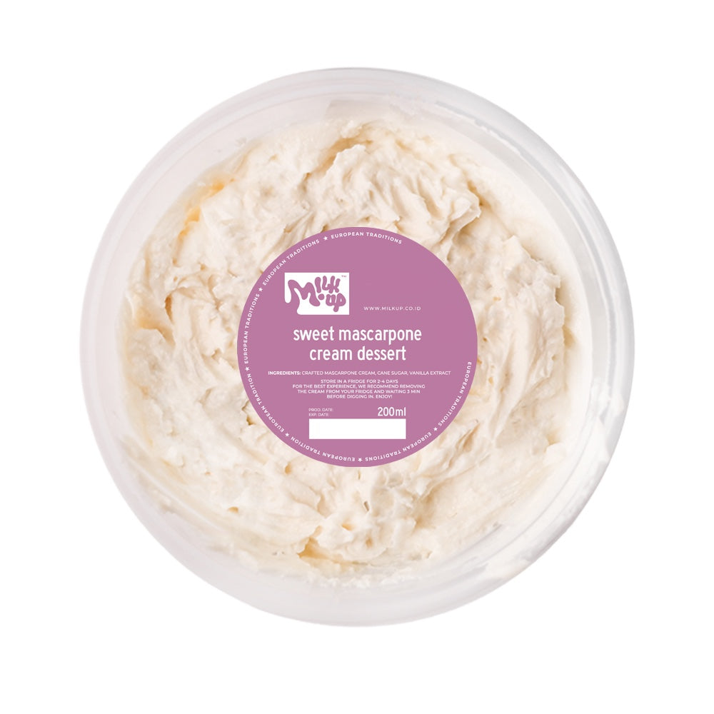  Sweet Mascarpone Cream Dessert, 200g, plastic container
