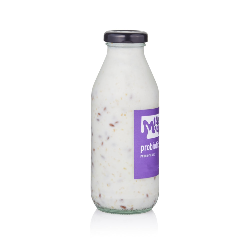 Probiotic Slim, bio yogurt drink, sugar-free, 350ml, glass