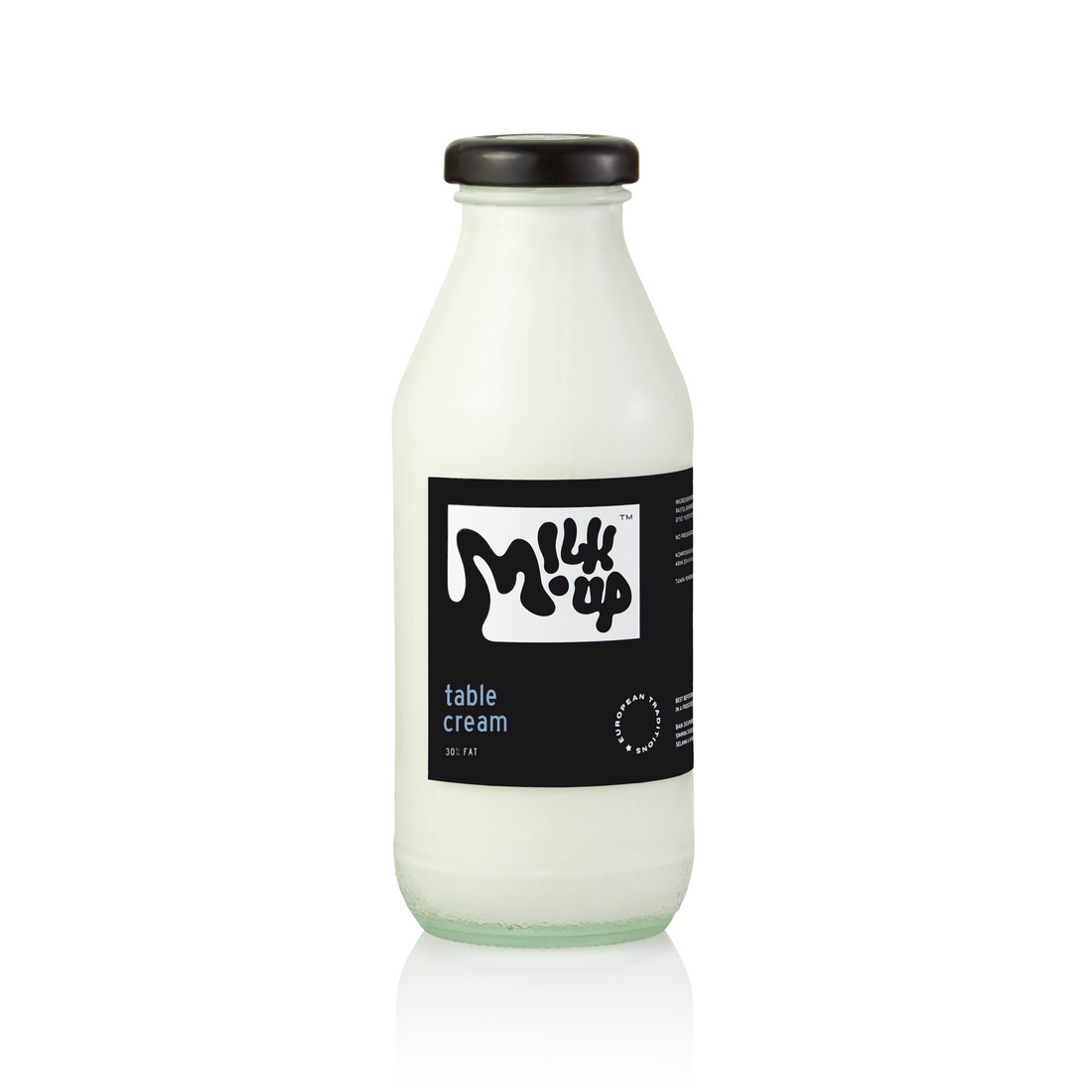 Table Cream, 30% fat, sugar-free, 350ml, glass