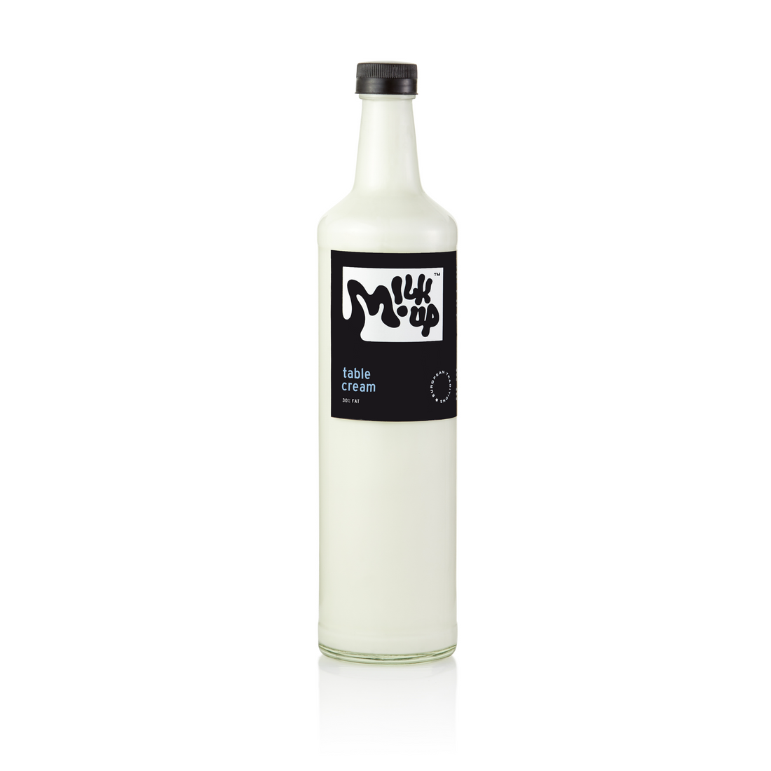 Table Cream, 30% fat, sugar-free, 650ml, glass