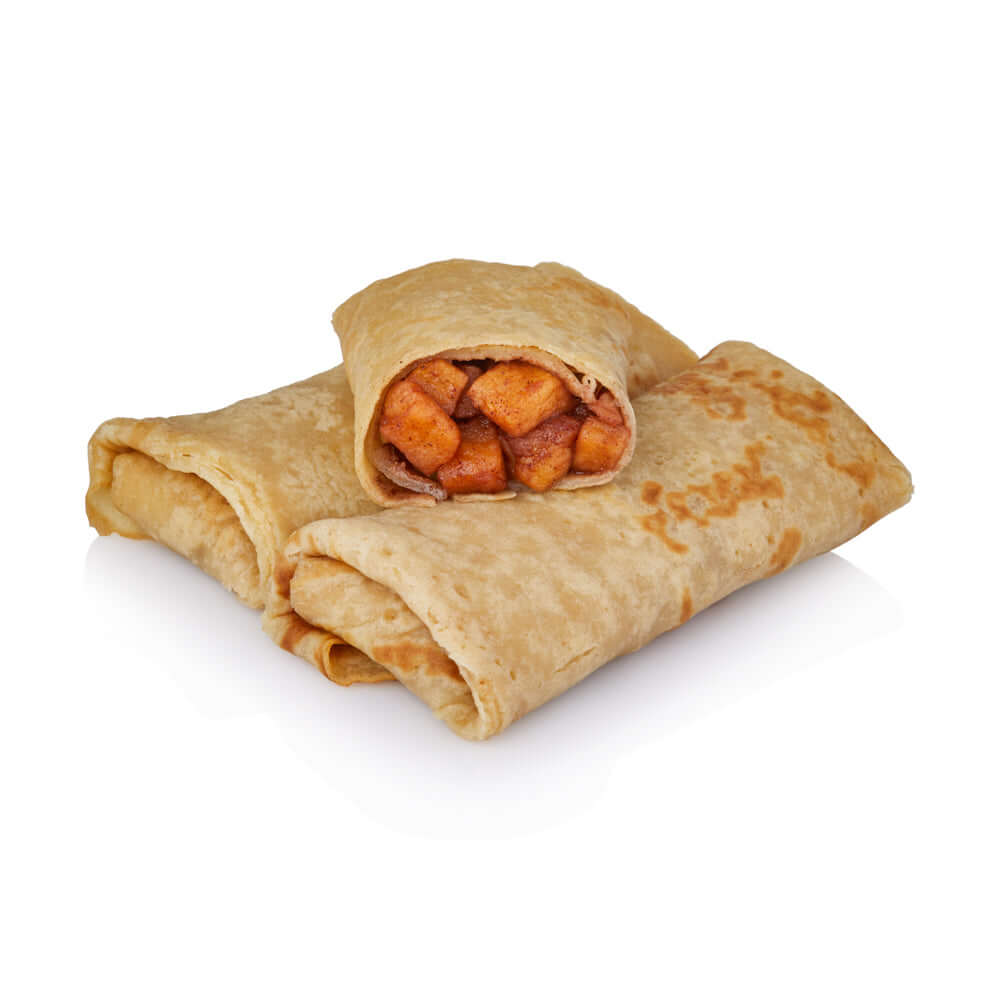 Crepes Apple Cinnamon 9pcs, 650-700g, Vegan in Bali. Milkup dairy products