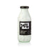 Vanilla Drinkable Yogurt With Chia & Flax Seeds 2,5% 350ml, glass in Bali. Milkup dairy products